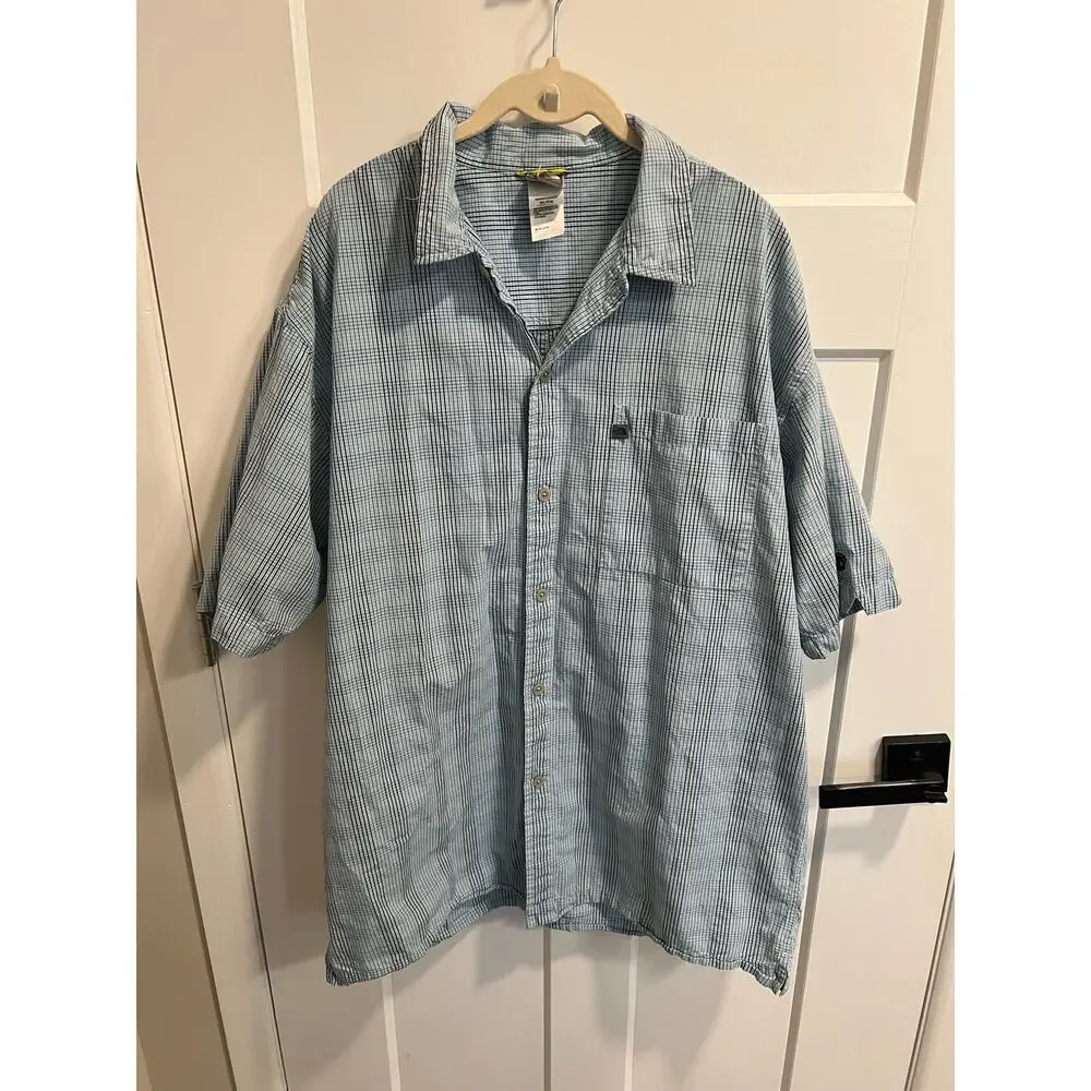 North Face A5 Series Button Up | Mens Short Sleeve Button‎ Front | Size XL